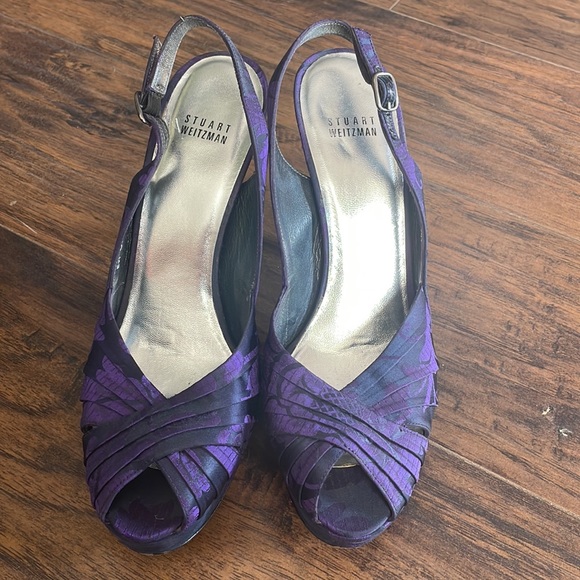 Stuart Weitzman platform sandals, size 10.5 - Picture 2 of 10